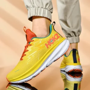 Men's Running Shoes Luxury shoes Jogging Breathable Outdoor Non-Slip Cushioning Trainer Race Sneakers Mesh Couple Off-road Shoes